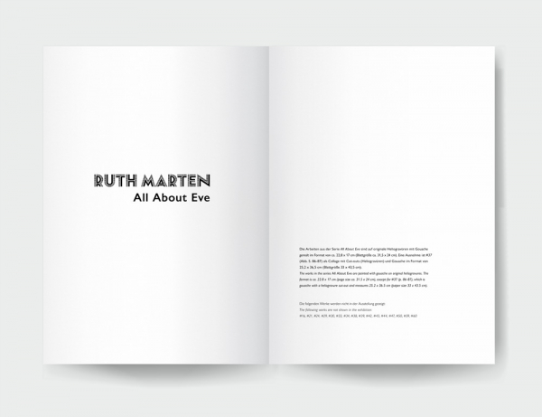 Ruth Marten: All About Eve