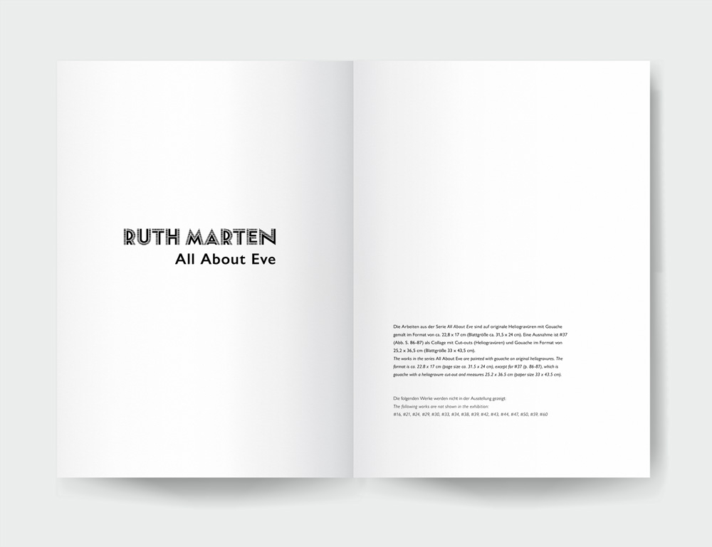 Ruth Marten: All About Eve