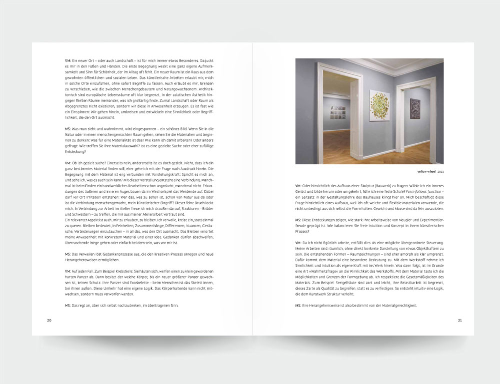 Veronika Moos: nicht mehr und dann